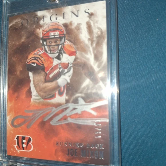Joe Mixon rookie auto silver auto